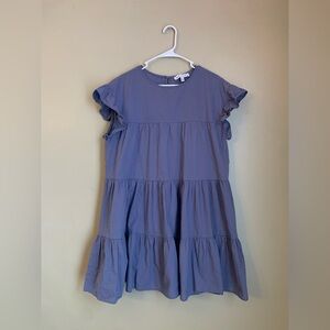 Jack + Avery Tiered Oversized Babydoll Dress Sz L